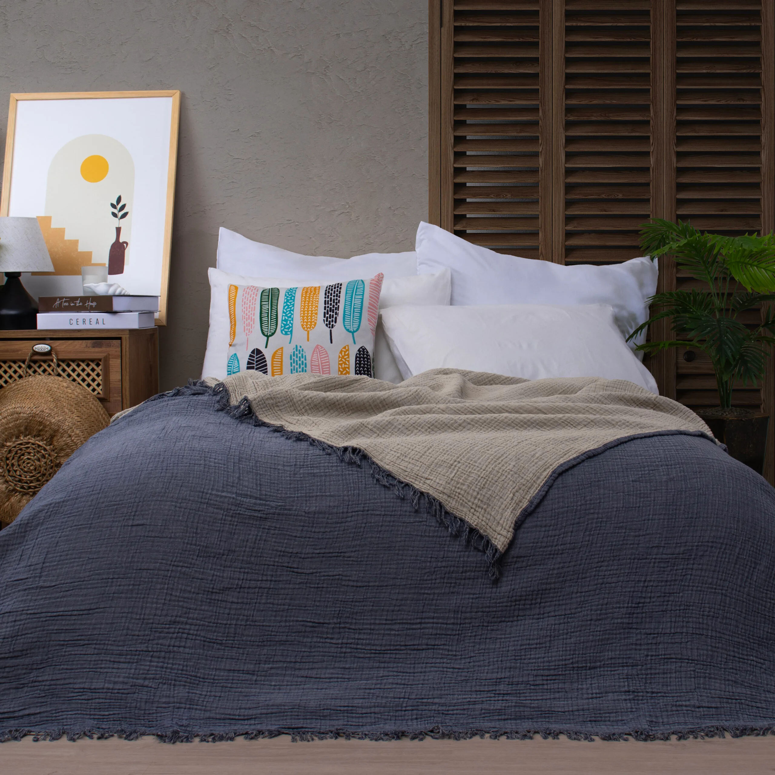 Muslin XL Throw